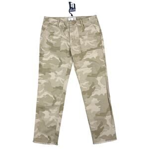 Nili Lotan - Jenna Cropped Pants in Khaki Camo